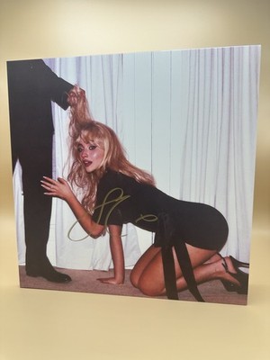 Man's Best Friend Sabrina Carpenter Signed ON COVER Vinyl