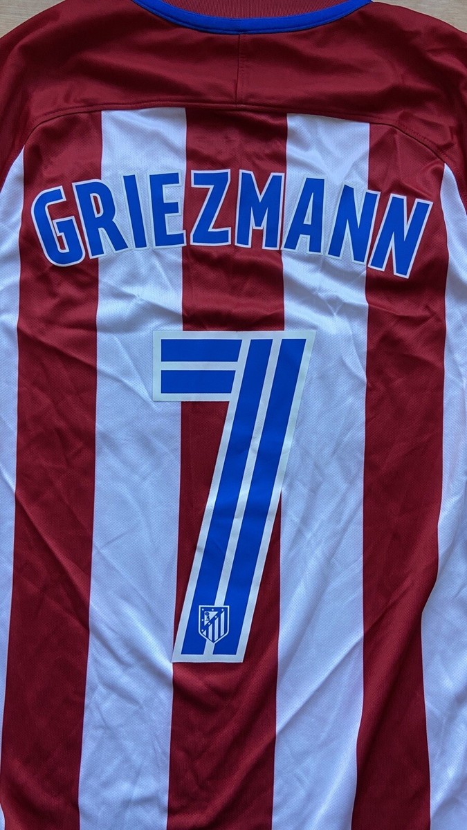 ATLETICO MADRID 2016 2017 HOME SHIRT JERSEY NIKE 808308-649 sz S
