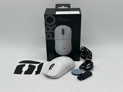 Logitech G PRO X Superlight 2 Wireless Gaming Mouse - White