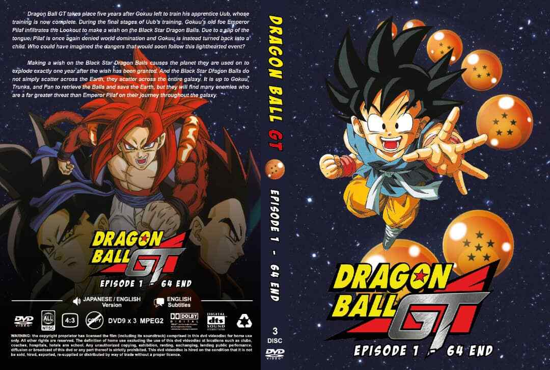 Dragon Ball Z + Dragon Ball GT (Combo Set) ~ All Region ~ English