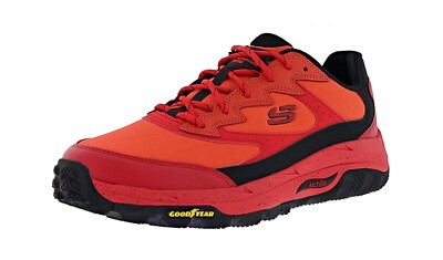 SKECHERS MEN'S ARCH FIT SKIP TRACER-LYTLE CREEK 237508/RED OUTDOOR
