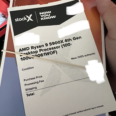 AMD Ryzen 9 5900X Desktop Processor (4.8GHz, 12 Cores, Socket AM4