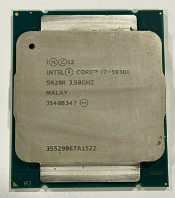 Intel Core i7-5930K Haswell-E 6-Core 3.5 GHz LGA 2011-v3 140W