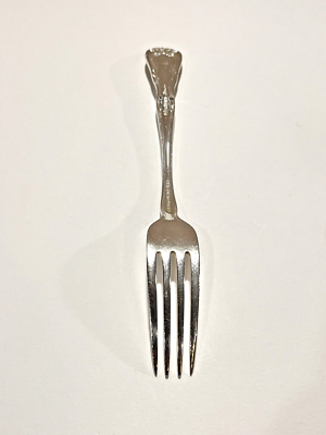 ONE Alvin Sterling Silver Chateau Rose Fork 45.4 Grams No Monogram