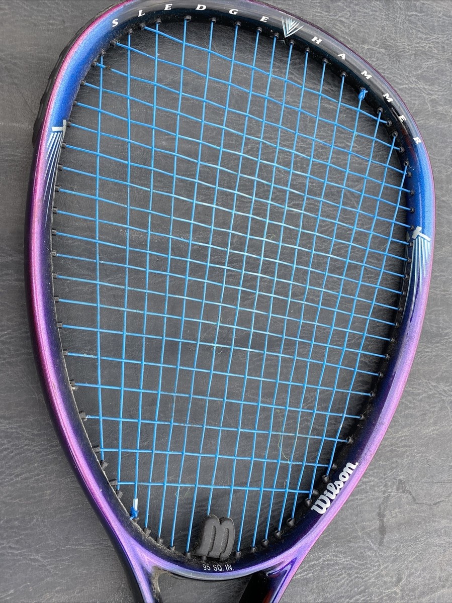 Wilson Sledge Hammer 3.8 Tennis Racket 110 Sq. In. With Case HS3 4