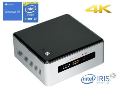 Intel NUC Core i7 3.40GHz 512GB PCIe SSD 8GB RAM NUC5i7RYH Mini