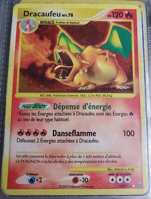 Carte Pokémon - dracaufeu 103/100 - Version Française | eBay