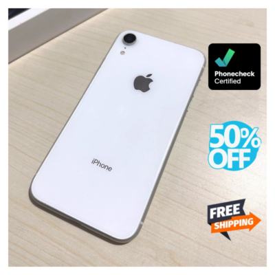 Apple iPhone XR -64GB- Unlocked At&t T-mobile Verizon 4G iOS