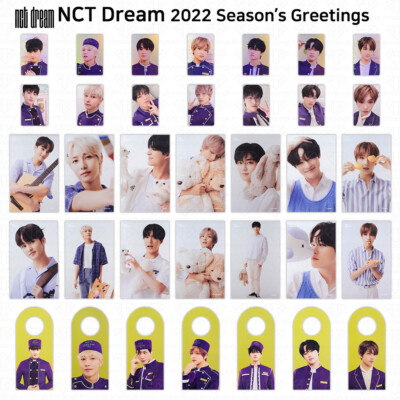 NCT Dream 2022 Season's Greetings Photocard Postcard Door Hanger