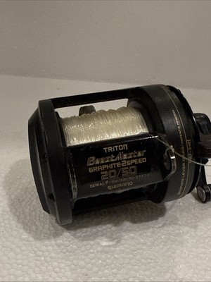 SHIMANO TRITON BEASTMASTER 20/50 GRAPHITE 2-SPEED LEVER DRAG