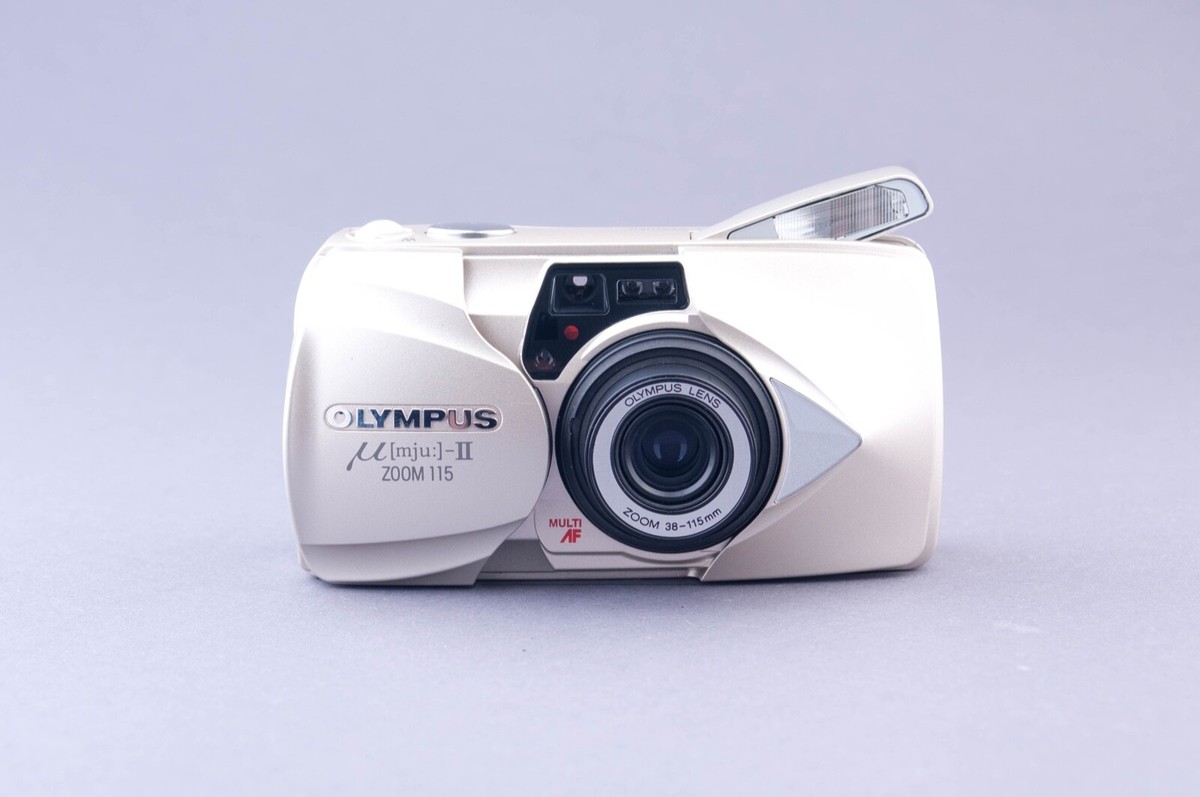 Olympus Mju II Zoom 115 35mm Point & Shoot Film Camera 50332130265