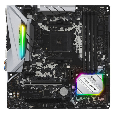 For Asrock B450M Steel Legend AM4 AMD B450 Micro ATX DDR4