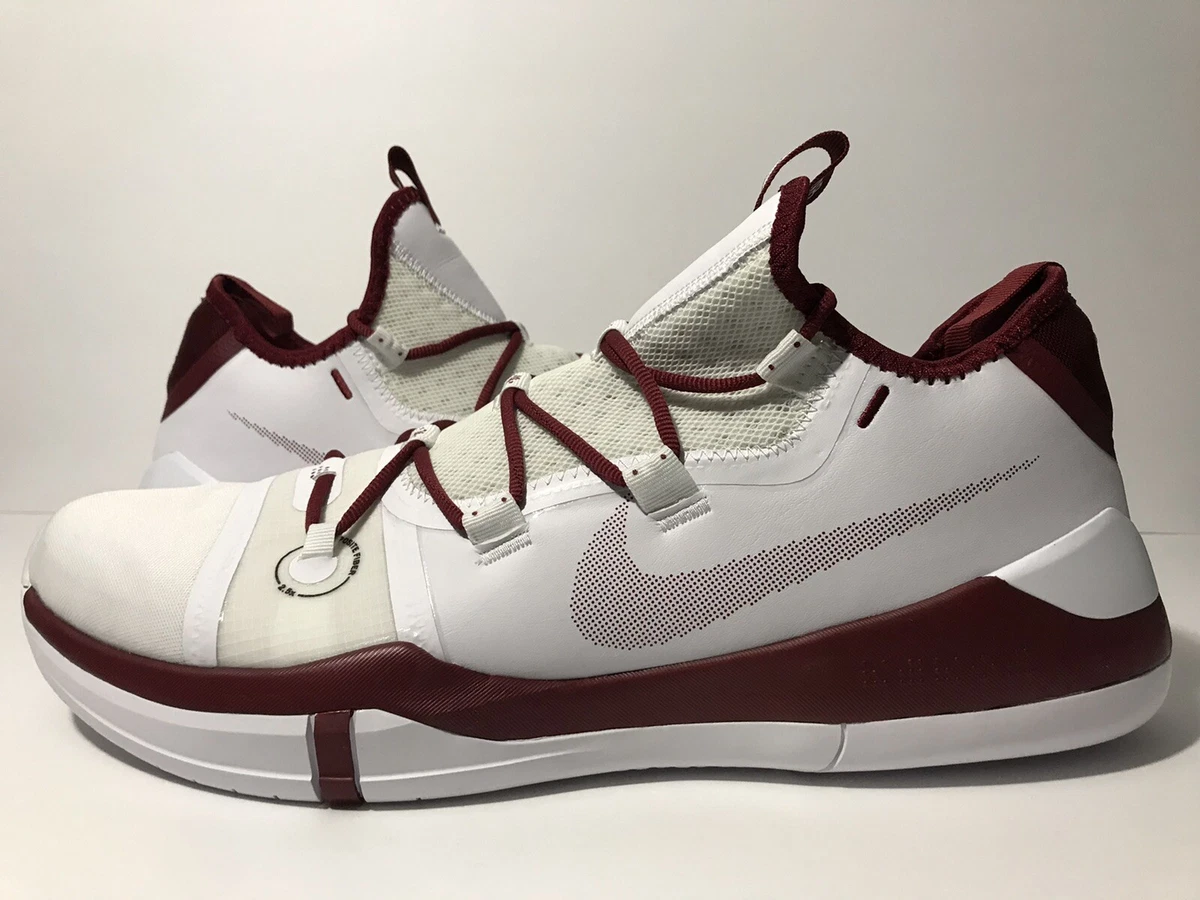 Nike Kobe A.D. TB White Maroon for Sale | Authenticity Guaranteed
