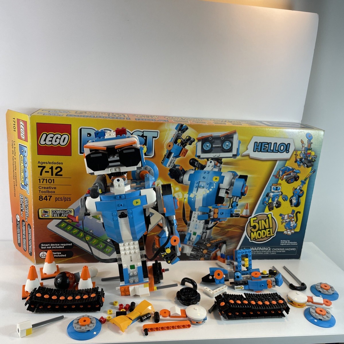 LEGO 17101 Boost Creative Toolbox ( Not Complete) W/Box As Is | eBay