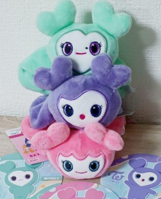 TWICE GIGO SET 3 MISAMO Lovely Scrunchie MINA SANA MOMO MIVELY