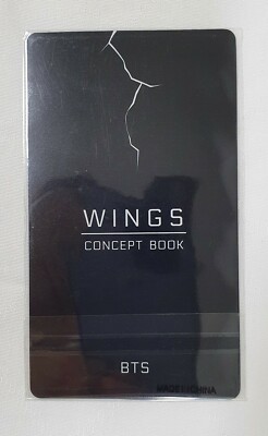 BTS Wings Concept Book Official Lenticular Photo Card All Member