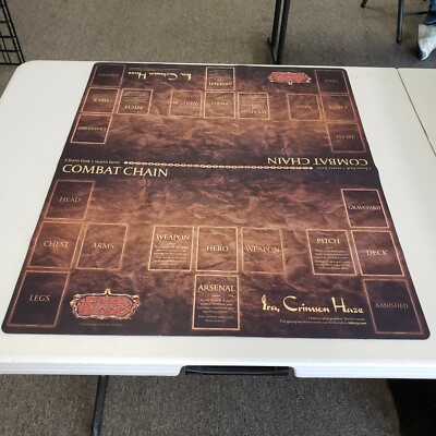 Flesh and Blood 2 Player Ira, Crimson Haze Playmat | eBay