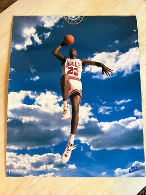 Original Vintage 1992 : Michael (Air / Sky) Jordan x NIKE : NBA