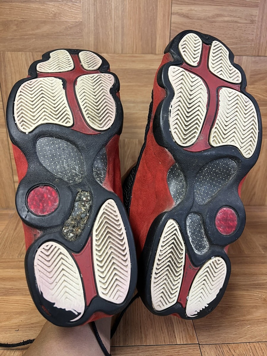RARE🔥 Nike Air Jordan XIII 13 Bred OG 1998 Sz 10 Black Red Shoes
