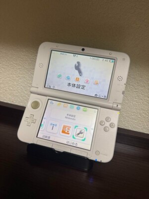 Nintendo 3DS XL LL Mint Green White Console with Box Japan Import