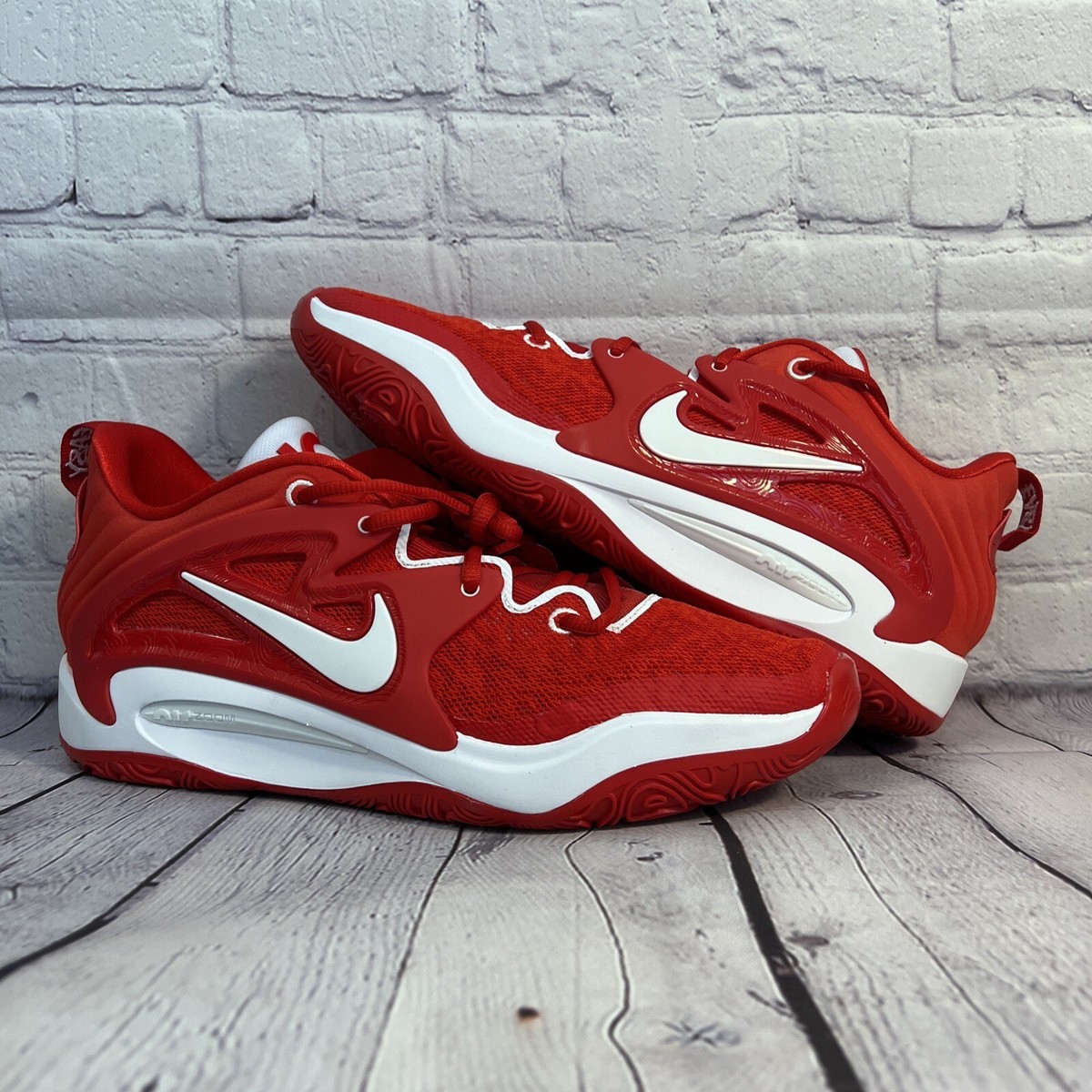 Nike KD 15 TB University Red White Basketball Shoes DX6648-602
