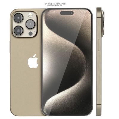 iPhone 15 Pro Max - 512GB - Natural Titanium- Unlocked-Excellent