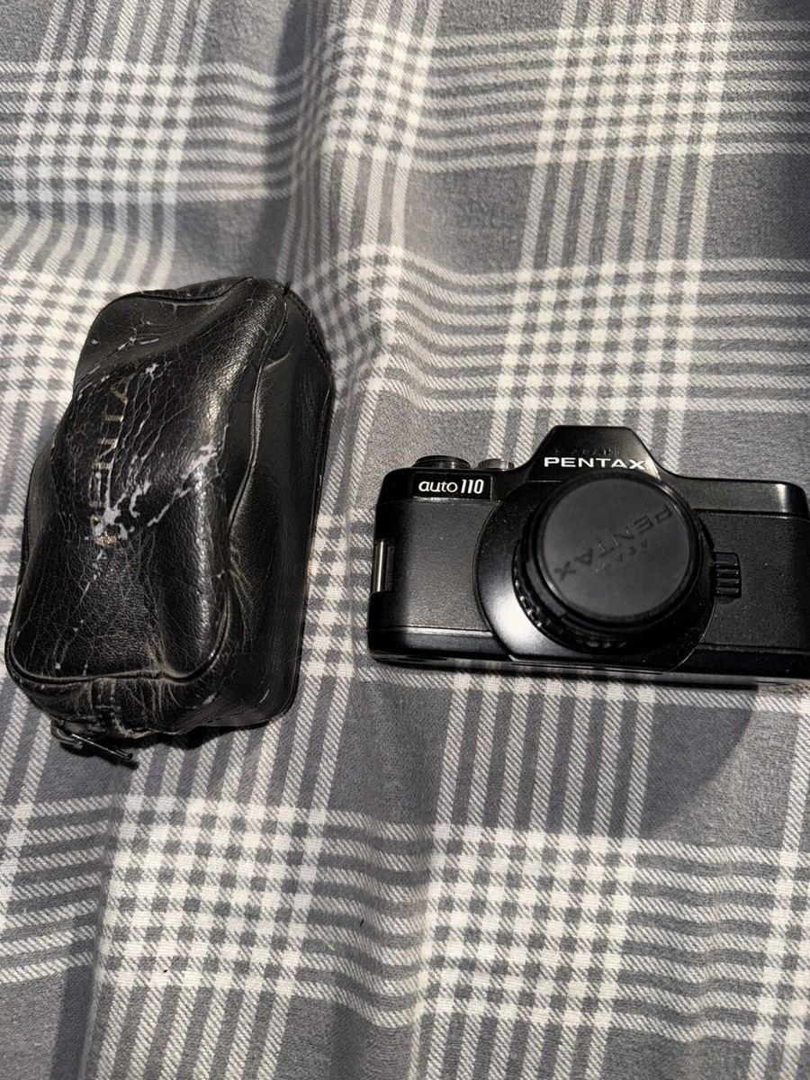 Vintage Pentax Auto 110 Super 18 mm 1:2.8 Asahi Mini Film Camera