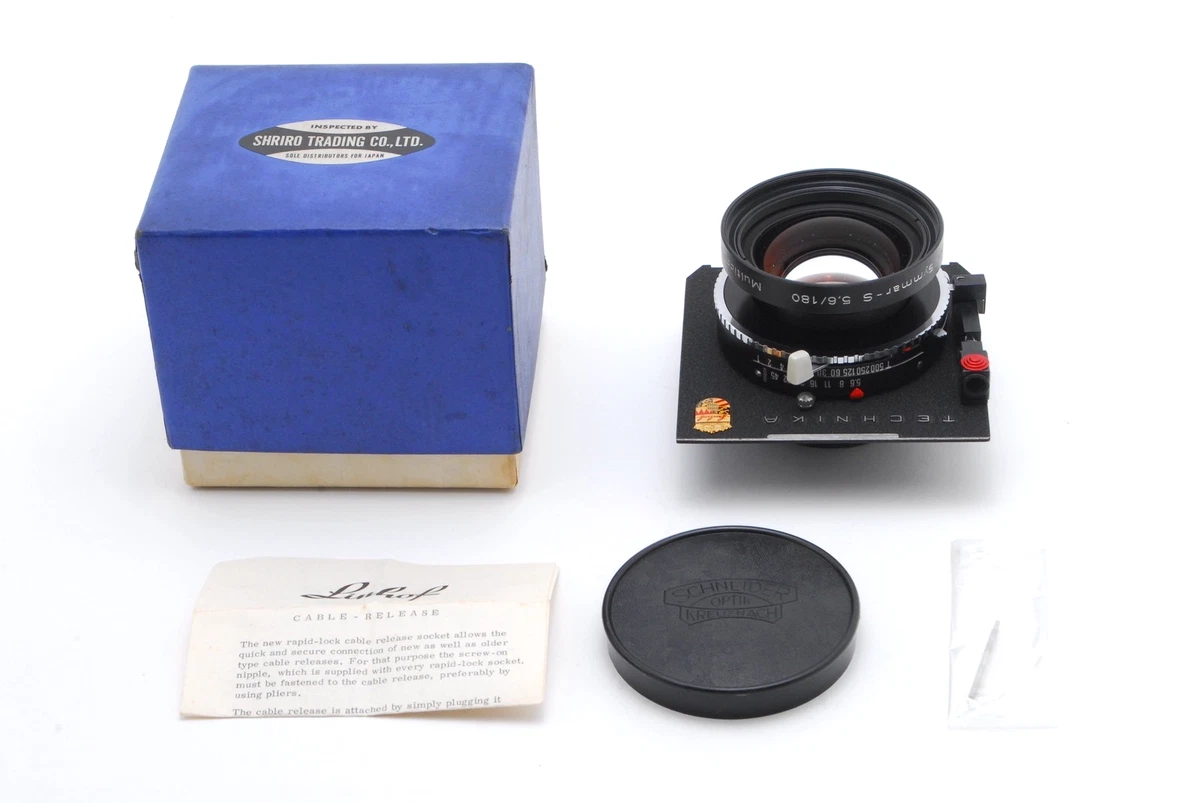 Schneider f/5.6 Camera Lenses 180mm Focal for sale - eBay