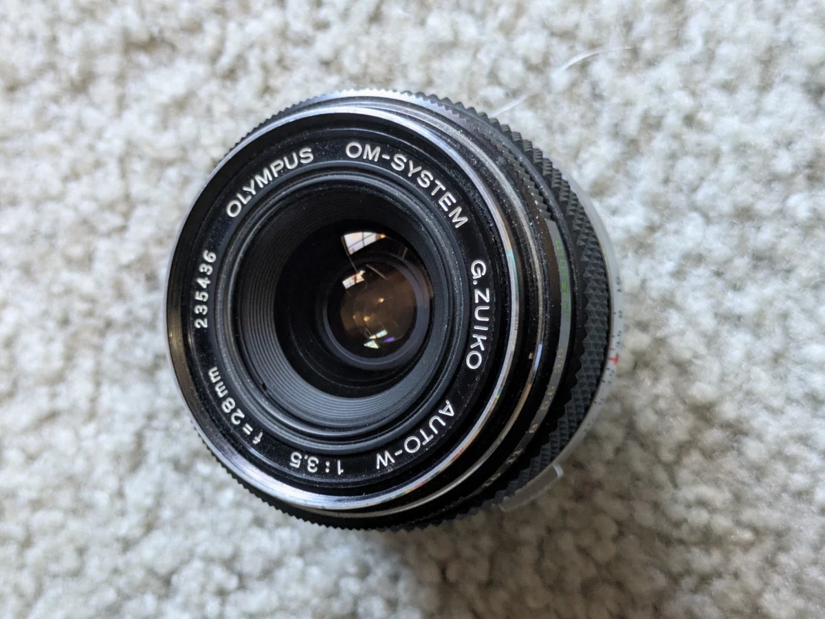 ☆腐食なし！良品☆OLYMPUS OM-1 28mm F3.5 ＃482 レンズ沼あれこれ