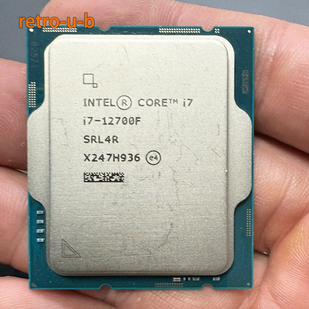 Intel Core i7-12700F FCLGA1700 2.1 GHz 12C/20T 25MB 65W CPU
