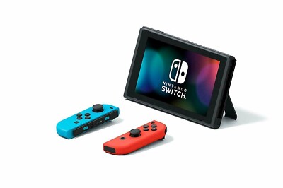 Nintendo Switch Neon JoyCons Gaming Console + 1-Yr Warranty + 16GB
