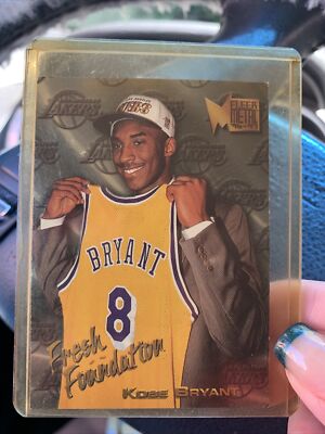 96-97 Fleer Metal Kobe Bryant Fresh Foundation Rookie #137 Card | eBay