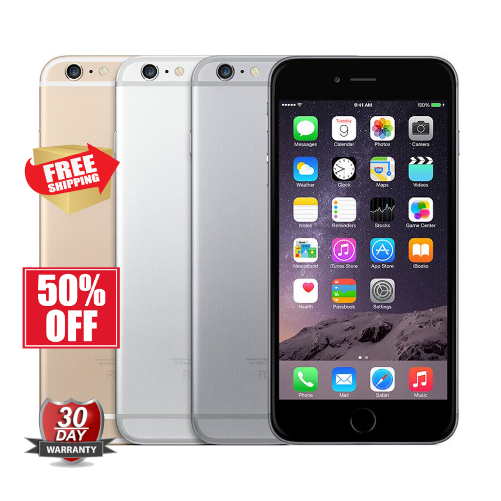 Apple iPhone 6 Plus 64GB 16GB Unlocked AT&T Verizon T-Mobile