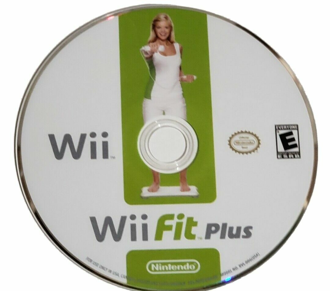 Nintendo Wii Fit Plus Exercise Game 2009 Game Disc Only #F288 | eBay