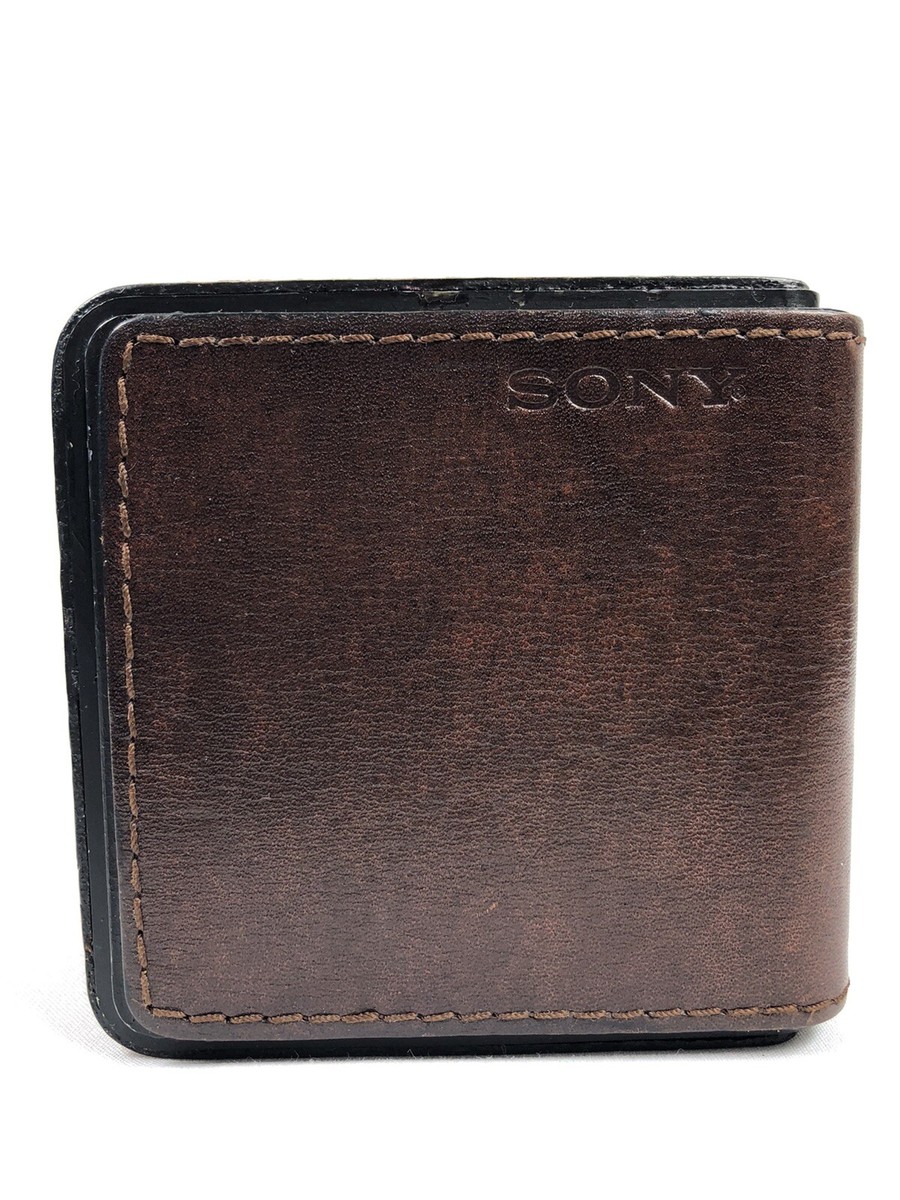 Vintage SONY TR-1825 CUBE Transistor RADIO LEATHER 60s 70s Op Pop