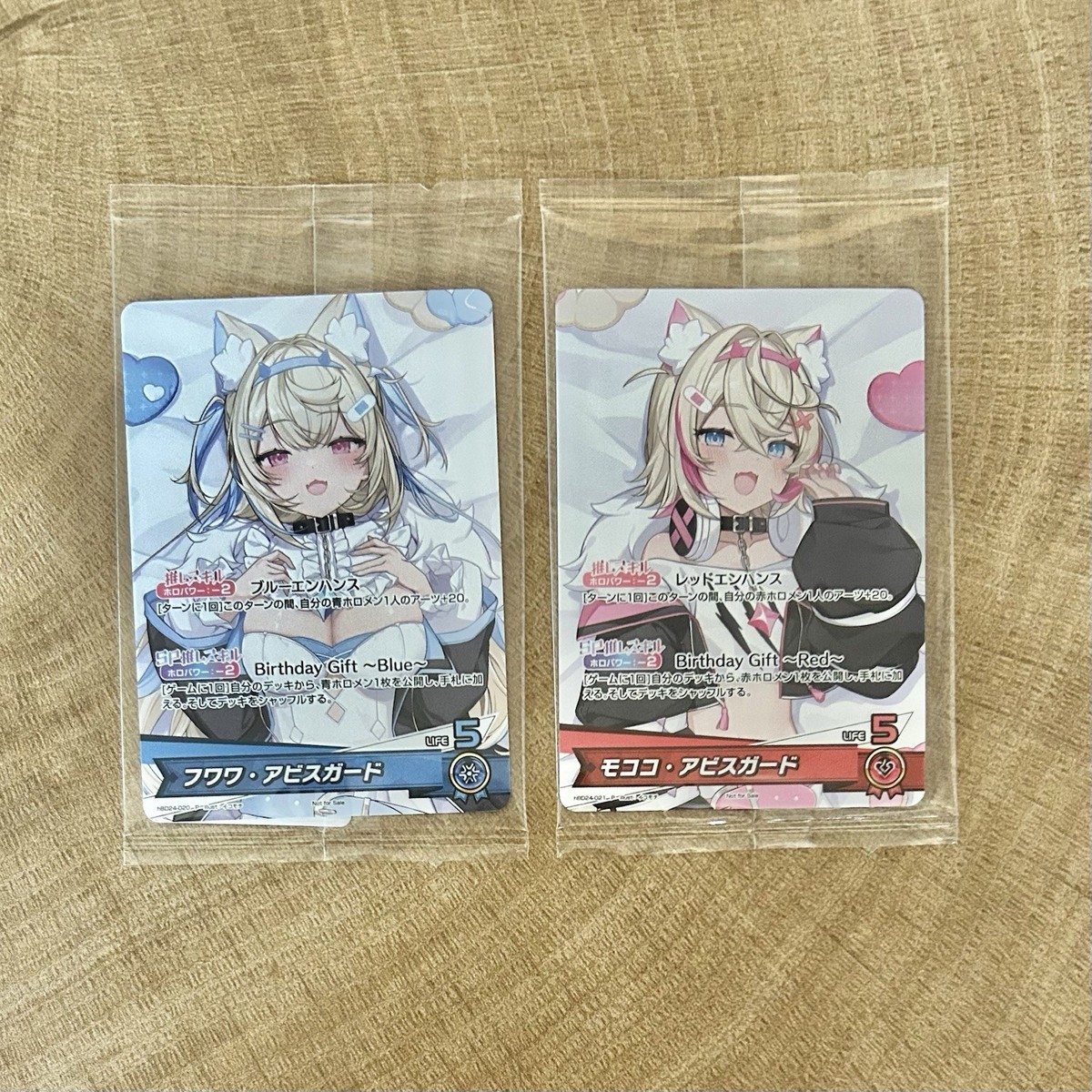 OCG Hololive FUWAMOCO Birthday 2025 Promo Bonus Card NEW Fuwawa