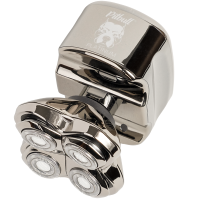 Skull Shaver Pitbull Platinum Pro:Head Shaver for Men - Wet/Dry