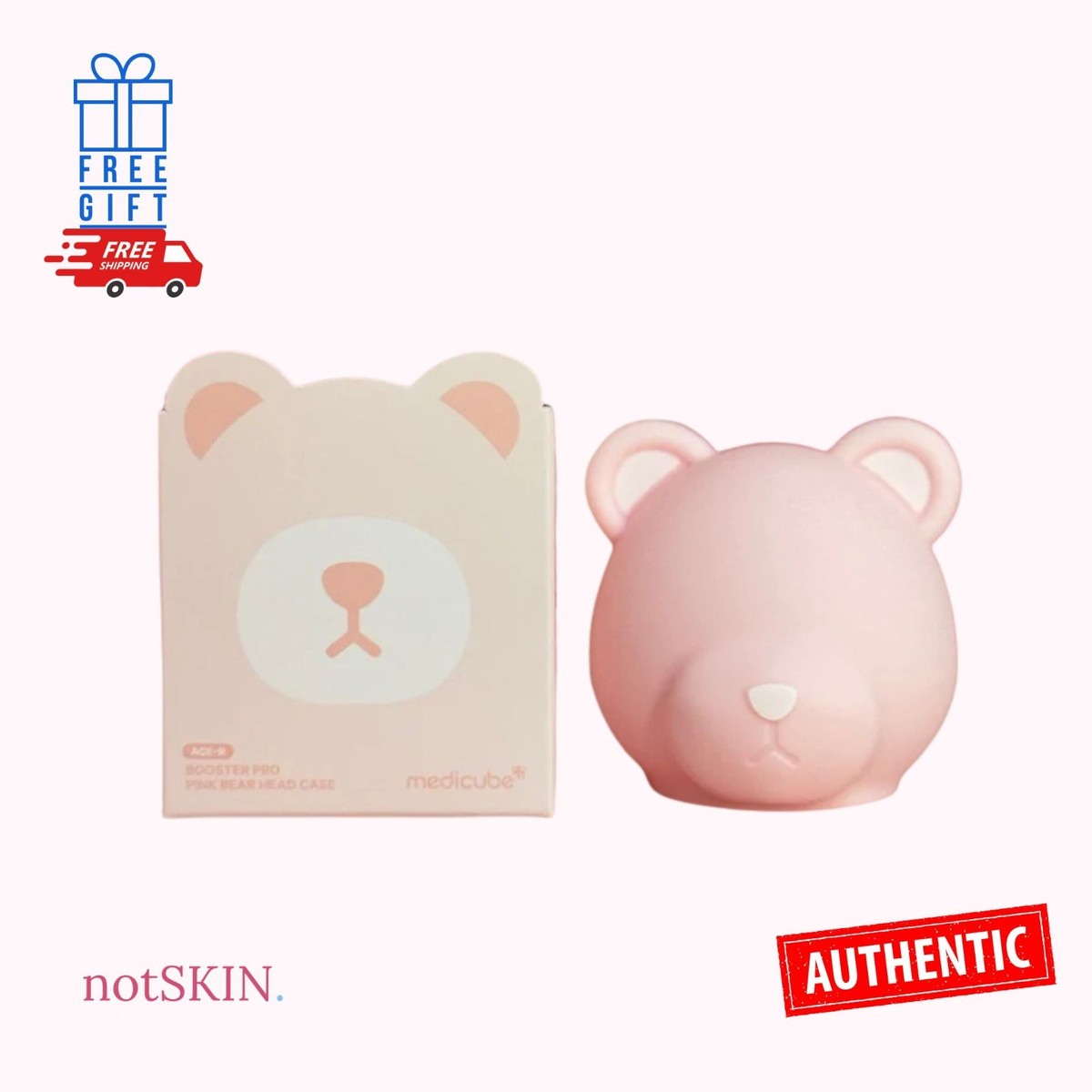 MEDICUBE Age-R Booster Pro Pink Bear Head Case (1 ea) | eBay