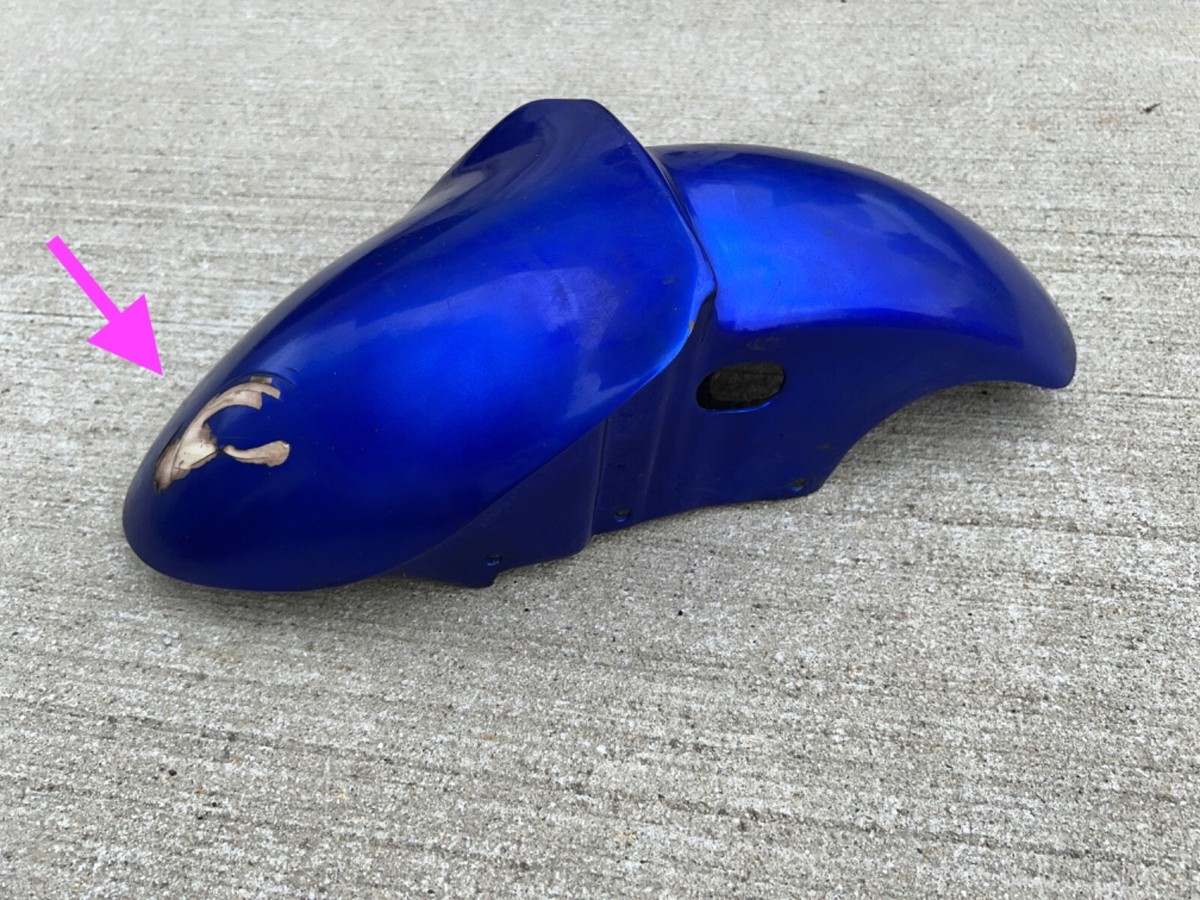 2002 ZX6R ZX6 ZZR ZX 6 600 6R Kawasaki Ninja Front Wheel Plastic