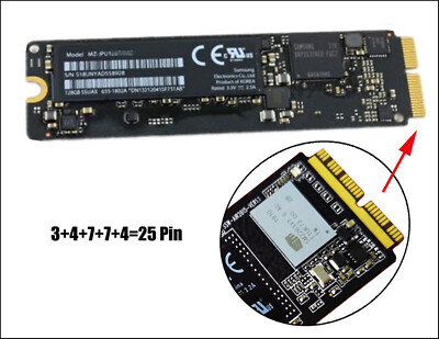 Apple Macbook Air 128GB SSD Hard Drive for A1465 A1466 Mid 2013