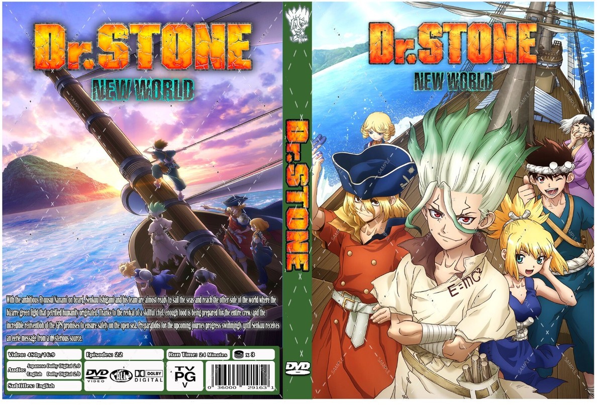 Dr Stone New World Complete Season 3 Episodes 1-22 Dual Audio