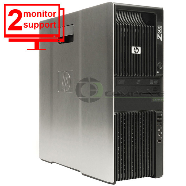 HP Z600 Media Workstation 8 Octo Core 2x E5520 12GB 1TB Quadro