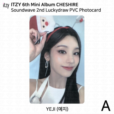 ITZY 6th Mini Album Cheshire Soundwave 2nd Lucky Draw Photocard