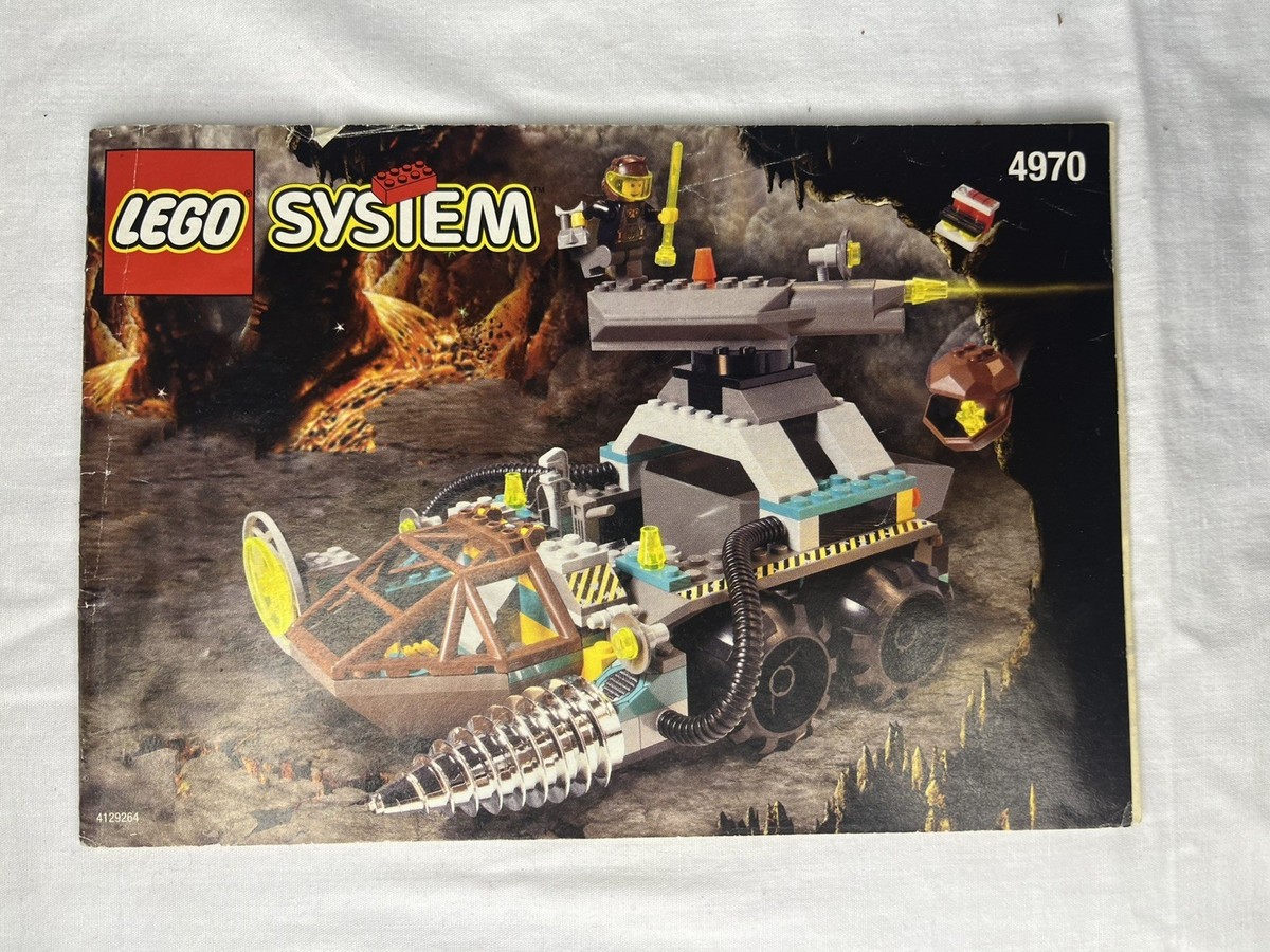 LEGO Rock Raiders Chrome Crusher (4970) 1999 - Manual Only | eBay