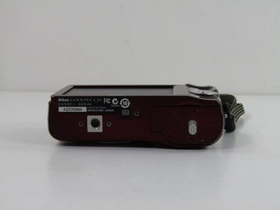 Nikon COOLPIX L20 10.0MP Digital Camera - Deep red | eBay