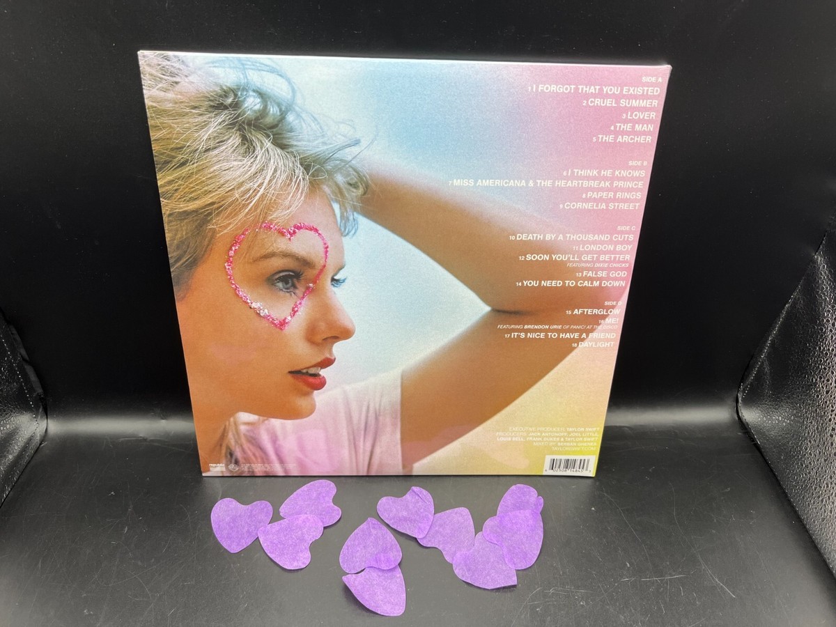 Taylor Swift Lover Pink & Blue Vinyl 2xLP NEW FACTORY SEALED RARE