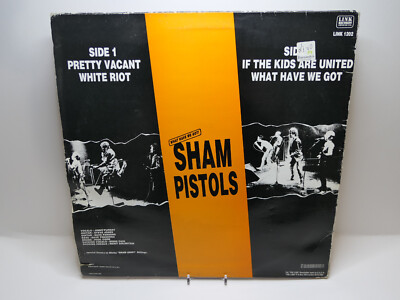 SHAM PISTOLS - WHAT HAVE WE GOT! / 12' EP 1988 UK LINK 1202 VG/EX+