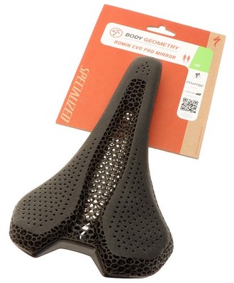 Specialized Romin EVO Pro with Mirror 155mm Saddle Hollow Ti Rails