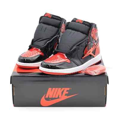 Size 8 - Jordan 1 Retro OG High Patent Bred for sale online | eBay