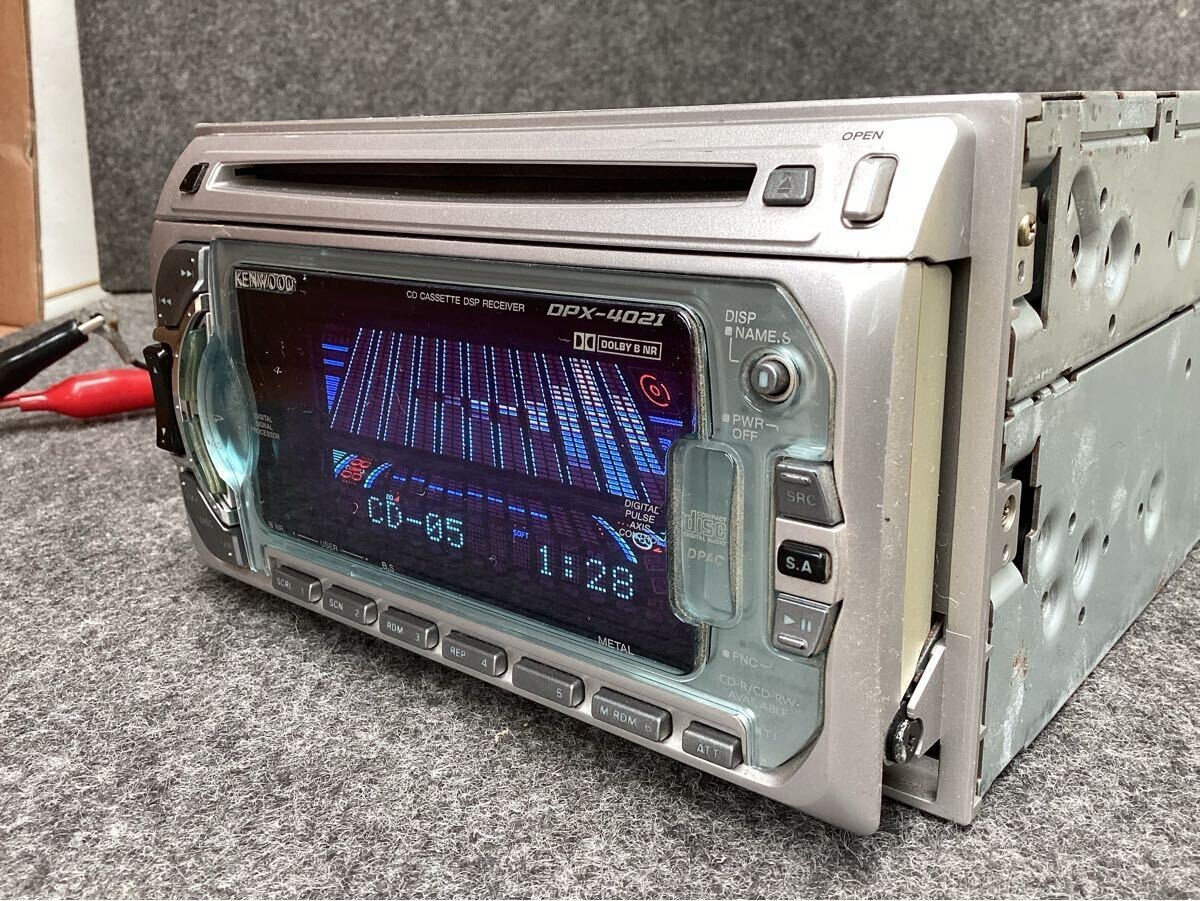 Kenwood DPX-4021 2DIN CD Cassette Deck Player Car Audio | eBay